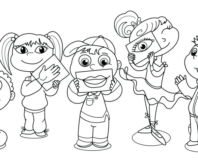 678x568 Five Senses Coloring Page 5 Senses Coloring Pages Lovely Coloring