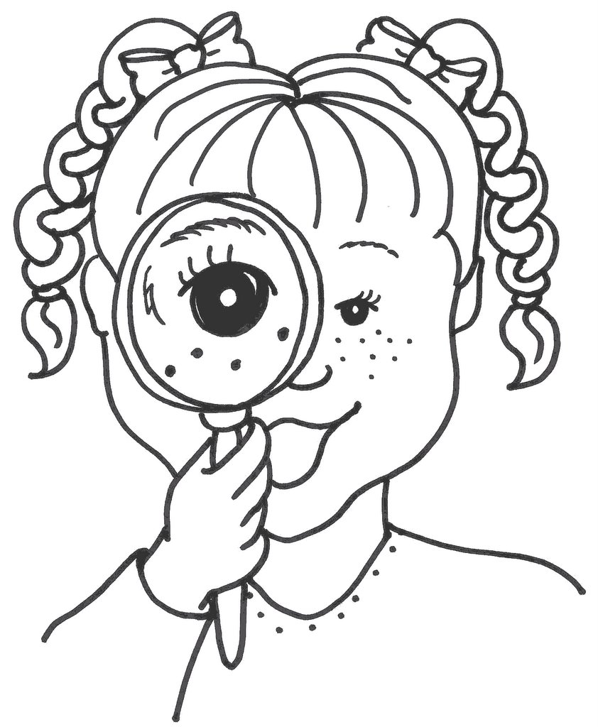 842x1024 5 Senses Coloring Pages For Preschoolers Color Bros