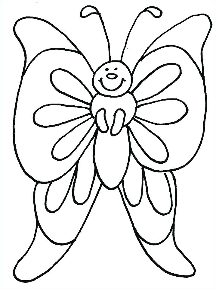 718x957 Butterfly Coloring Page Butterfly Coloring Pages 6 Coloring Kids