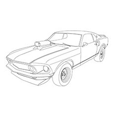 67 Mustang Coloring Pages at GetColorings.com | Free printable ...