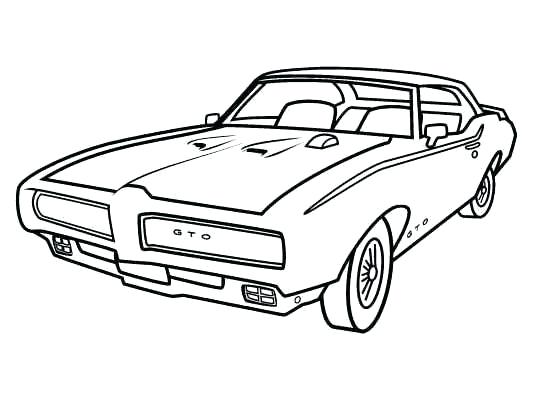 533x400 Realistic Muscle Car Coloring Pages Dodge Charger Coloring Pages