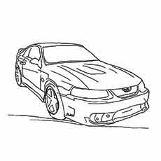 230x230 45 Best Mustang Coloring Pages Images On Coloring