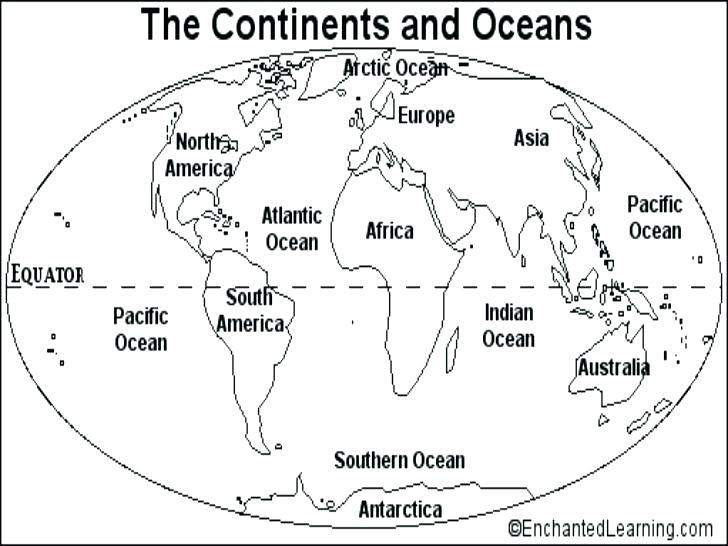 7 Continents Coloring Page at GetColorings.com | Free printable ...