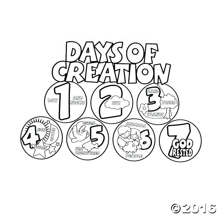 736x736 Creation Coloring Pages 7 Days Of Creation Coloring Pages 7 Days