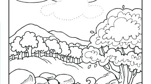 500x280 7 Days Of Creation Coloring Pages Creation Coloring Pages