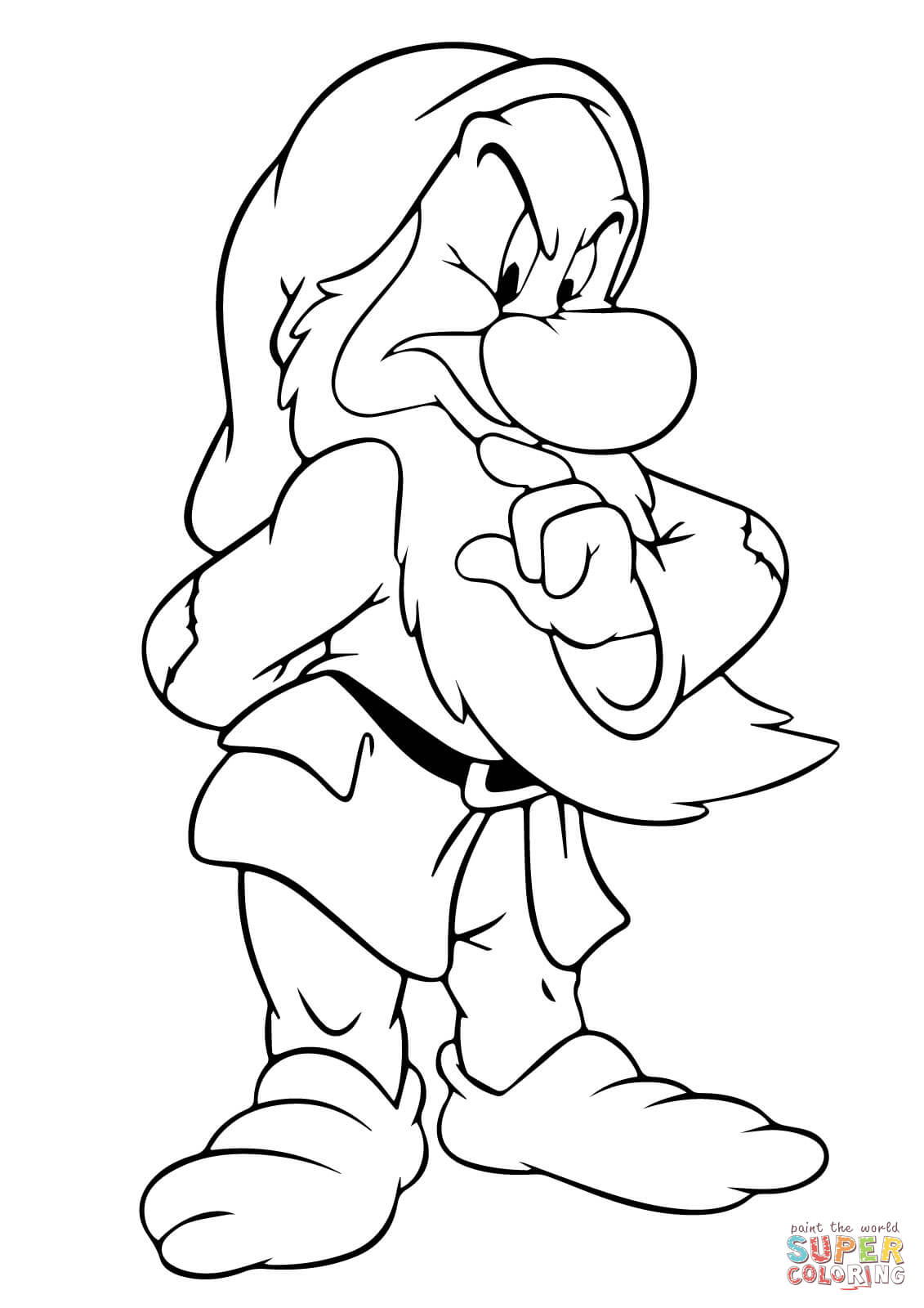 Snow White And The Seven Dwarfs Coloring Pages Free Animations 7 1131x1600 Snow White And The Seven Dwarfs Coloring Pages Free Animations 7