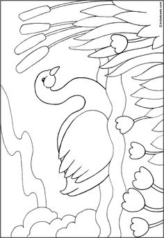 Duck And Duckling Coloring Page 236x342 Duck And Duckling Coloring Page