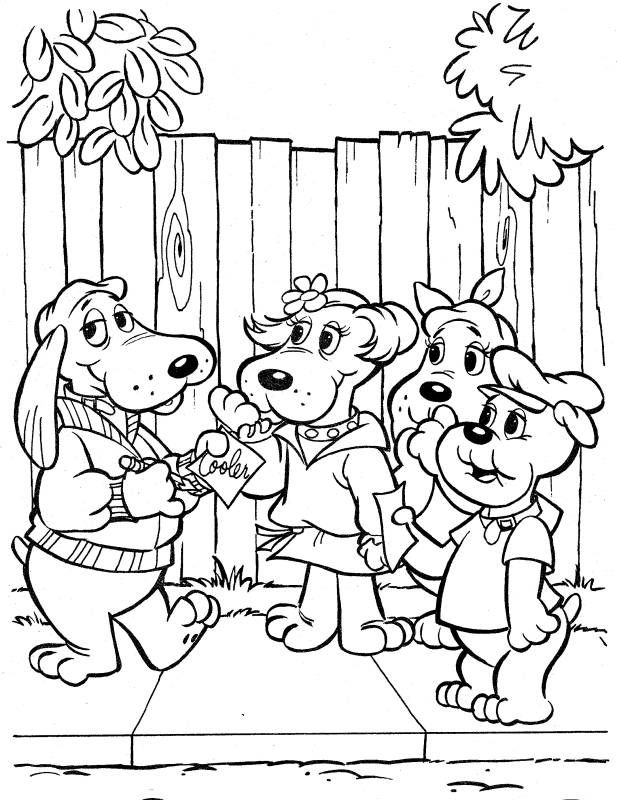 80s Cartoon Coloring Pages