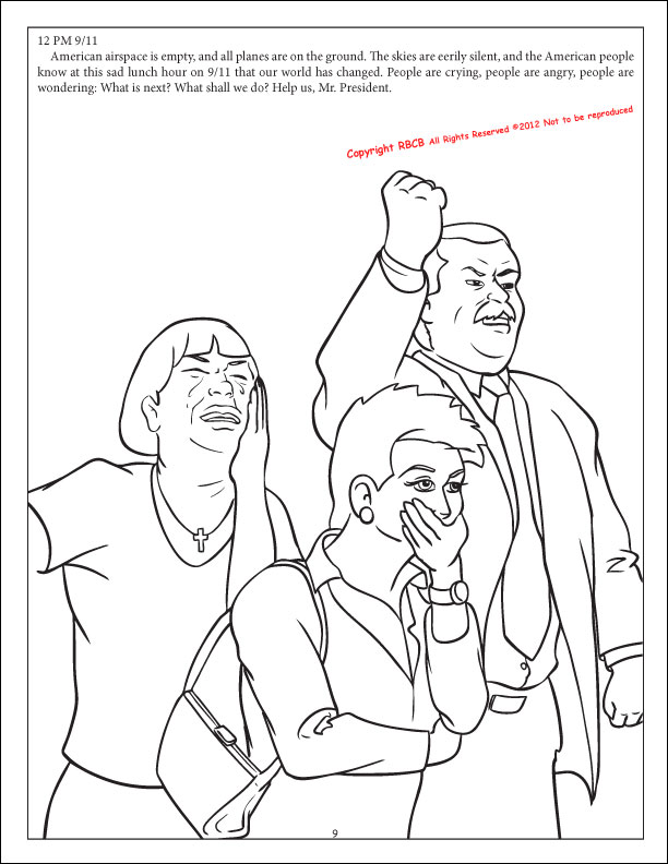 612x792 Coloring Books We Shall Never Forget 911