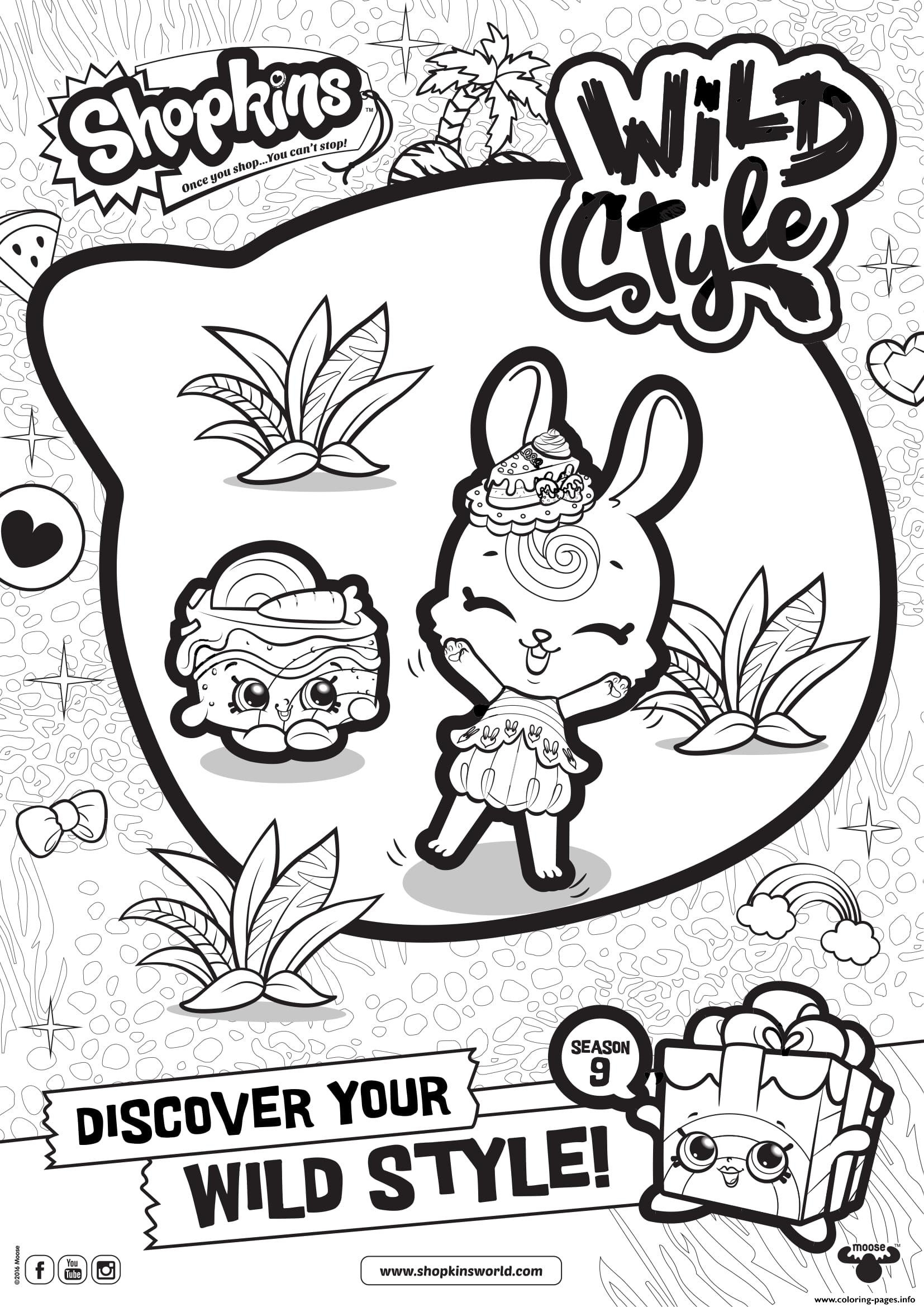 1654x2339 Shopkins Season 9 Coloring Pages Wildstyle Gallery Coloring