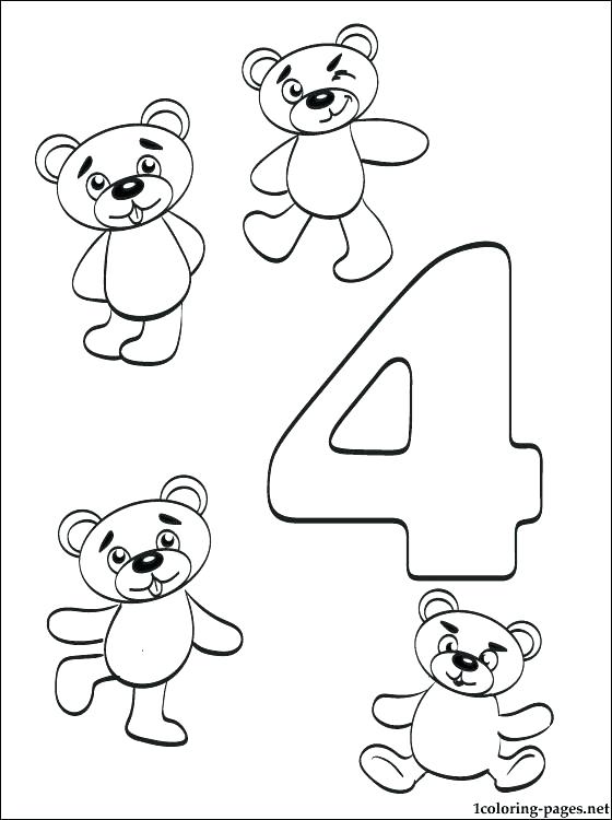 560x750 Number 9 Coloring Page