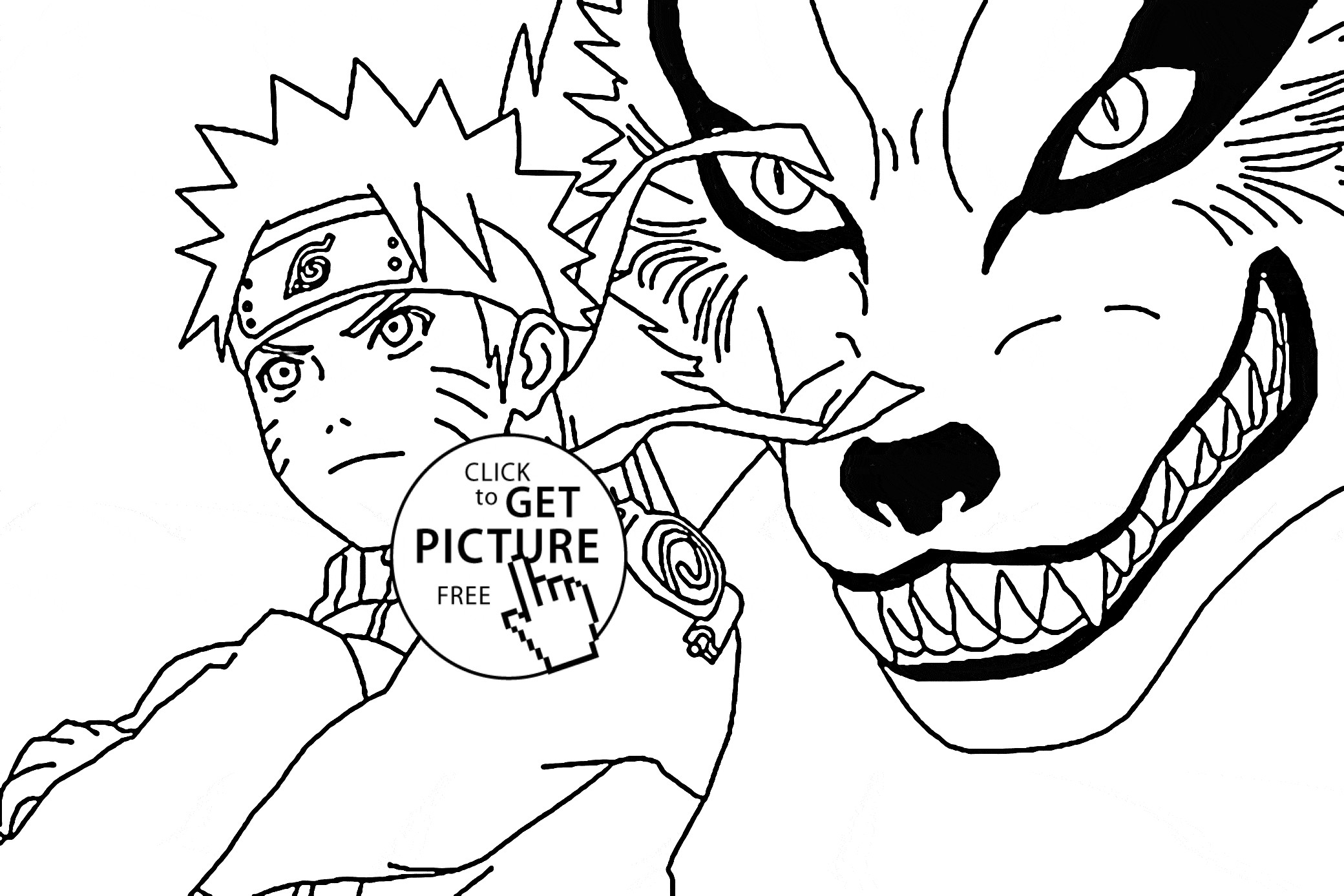 2080x1387 Coloring Pages For 9 And Up New Copy Naruto Nine Tailed Fox
