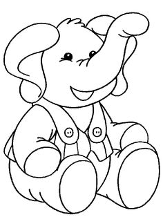Elephant Coloring Pages For Kids 236x314 Elephant Coloring Pages For Kids