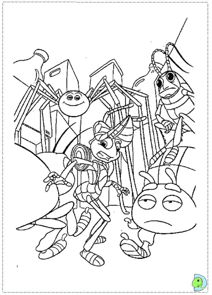 691x960 16 Mejores De Coloring Pages (A Bug's Life) En