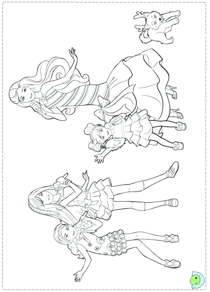 680x944 A Christmas Carol Coloring Pages To Print Barbie Doll Regarding