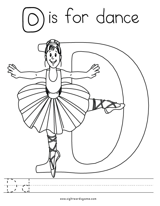 A Is For Coloring Page at GetColorings.com | Free printable colorings ...
