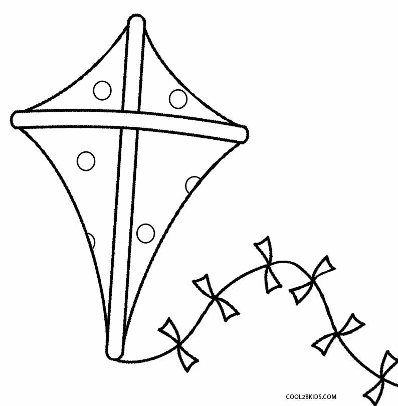 Printable Kite Coloring Pages For Kids Cool2bkids 794x810 Printable Kite Coloring Pages For Kids Cool2bkids