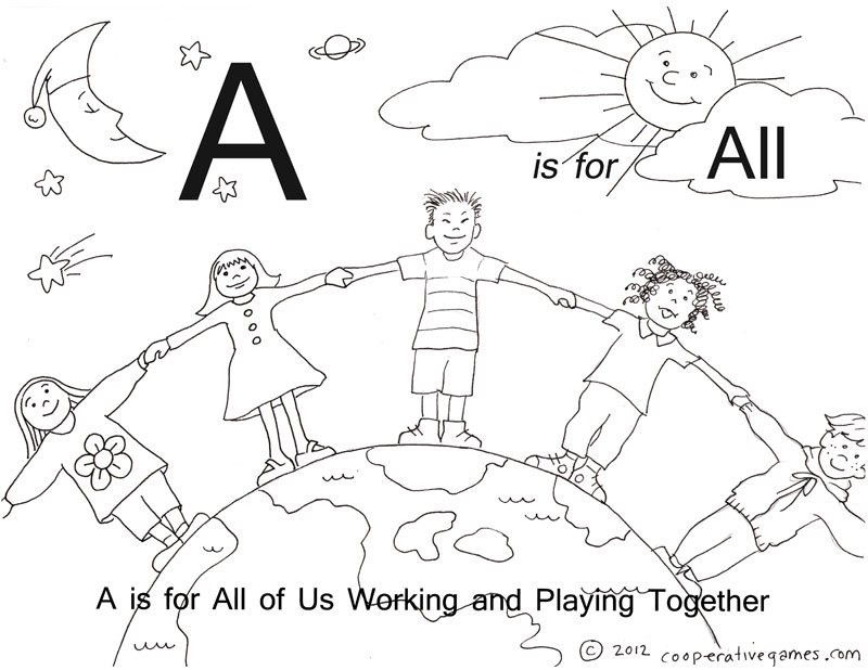 A Abc Coloring Pages 800x618 A Abc Coloring Pages