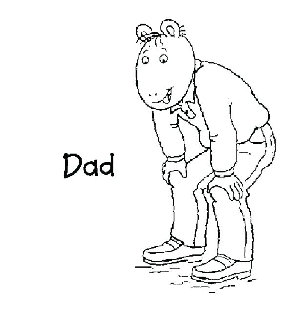 600x686 Arthur Coloring Page Dad Read Coloring Page Arthur Aardvark