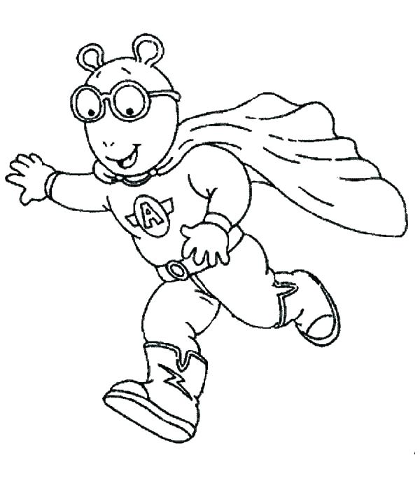 600x686 Arthur Coloring Pages Coloring Page Top Rated Coloring Pages
