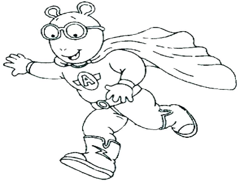 805x604 Arthur Coloring Pages Coloring Pages Arthur Aardvark Coloring