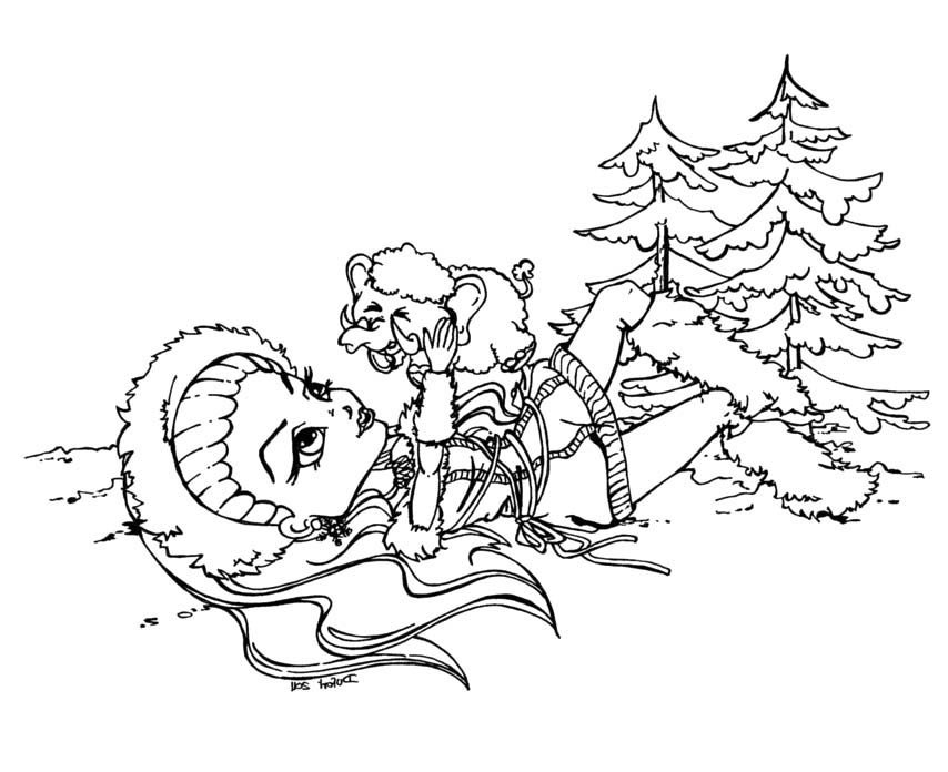 854x696 Monster High Christmas Coloring Sheets