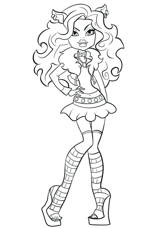 571x800 Monster High Printable Coloring Pages Cleo De Nile Kids Coloring