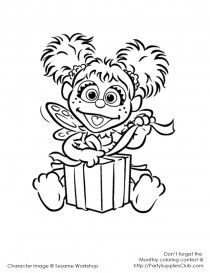 Abby Cadabby Coloring Pages Kids Birthdays, Sesame 210x273 Abby Cadabby Coloring Pages Kids Birthdays, Sesame