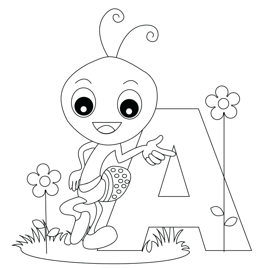 878x878 Abc Printable Coloring Pages Alphabet Animals Coloring Pages