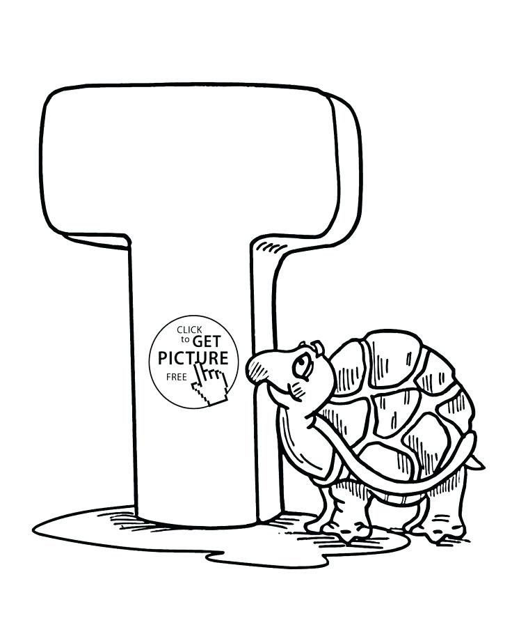 736x920 Abc Printable Coloring Pages Letter T Alphabet Coloring Pages