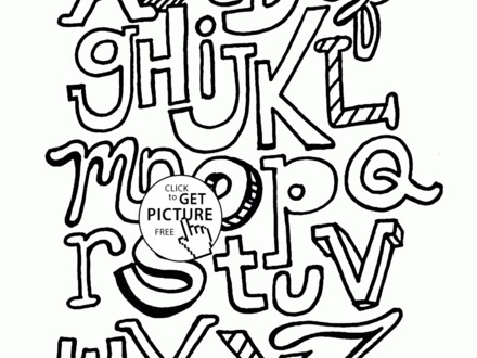 440x330 52 Free Printable Abc Coloring Pages, Alphabet Coloring Sheet Free