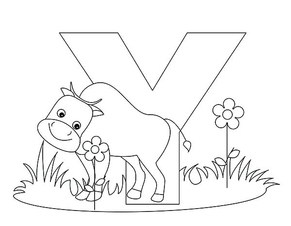 600x467 Coloring Pages Alphabet Animal Coloring Pages Item Abc Coloring