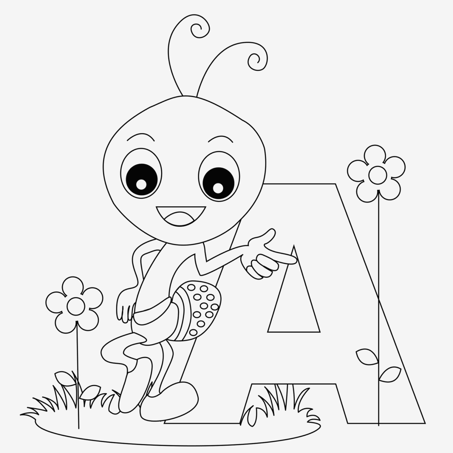1440x1440 Free Abc Coloring Pages Lovely Animal Letter Coloring Pages 100