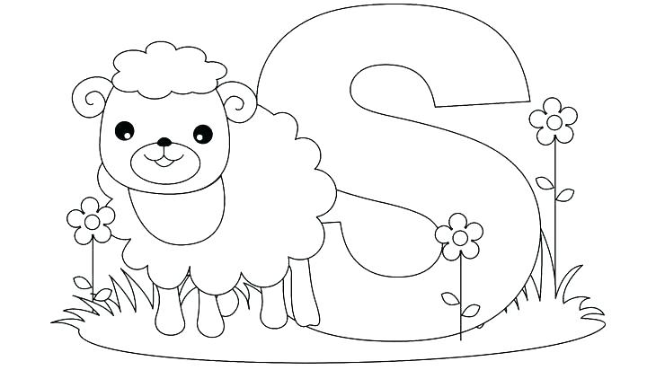 Alphabet Letter Coloring Pages Letter S Coloring Pages Preschool 720x412 Alphabet Letter Coloring Pages Letter S Coloring Pages Preschool