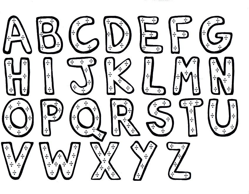 Printable Abc Coloring Pages 24 Free Abc Coloring Pages A Z 846x660 Printable Abc Coloring Pages 24 Free Abc Coloring Pages A Z