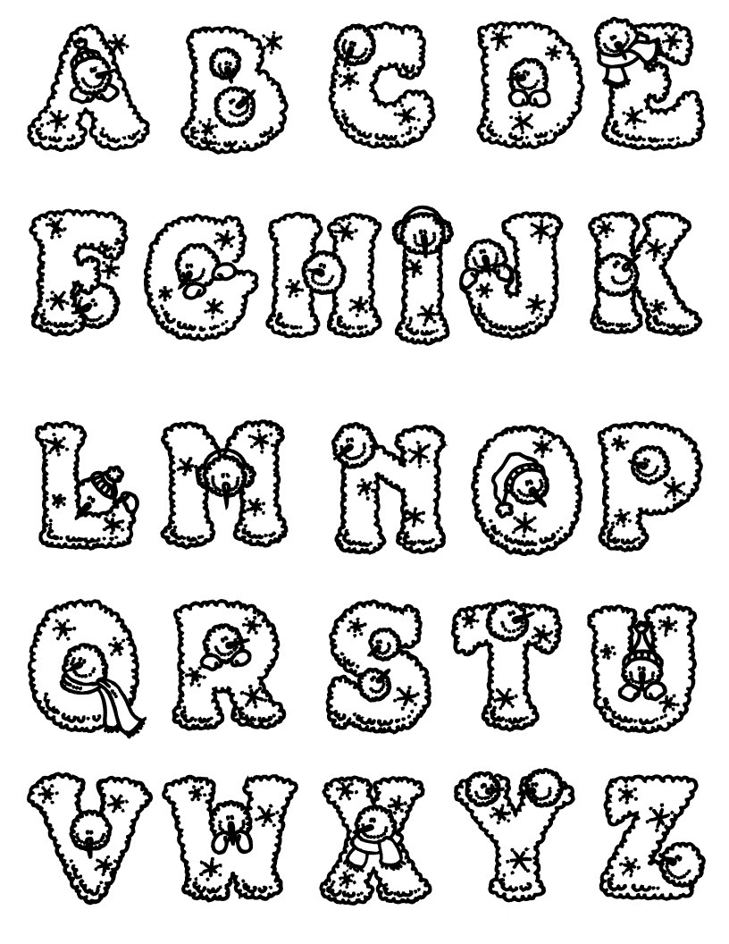 Free Printable Abc Coloring Pages For Kids 816x1056 Free Printable Abc Coloring Pages For Kids