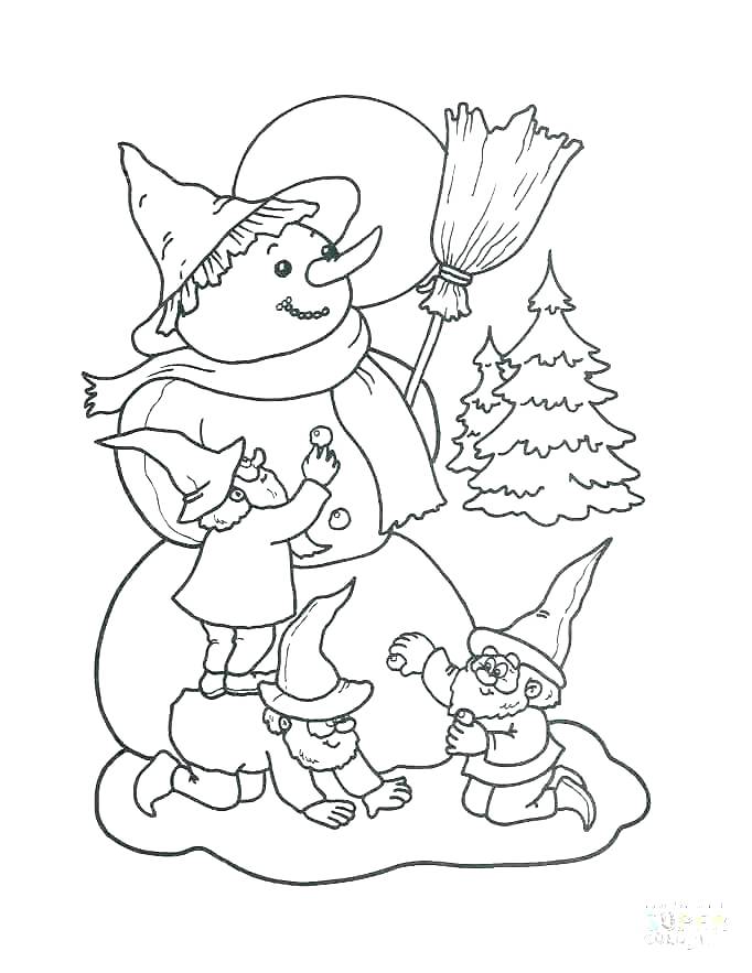 Abominable Snowman Coloring Page at GetColorings.com | Free printable ...