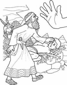 236x298 Abraham Offers Isaac Coloring Page Sunday Schoolchildren'S