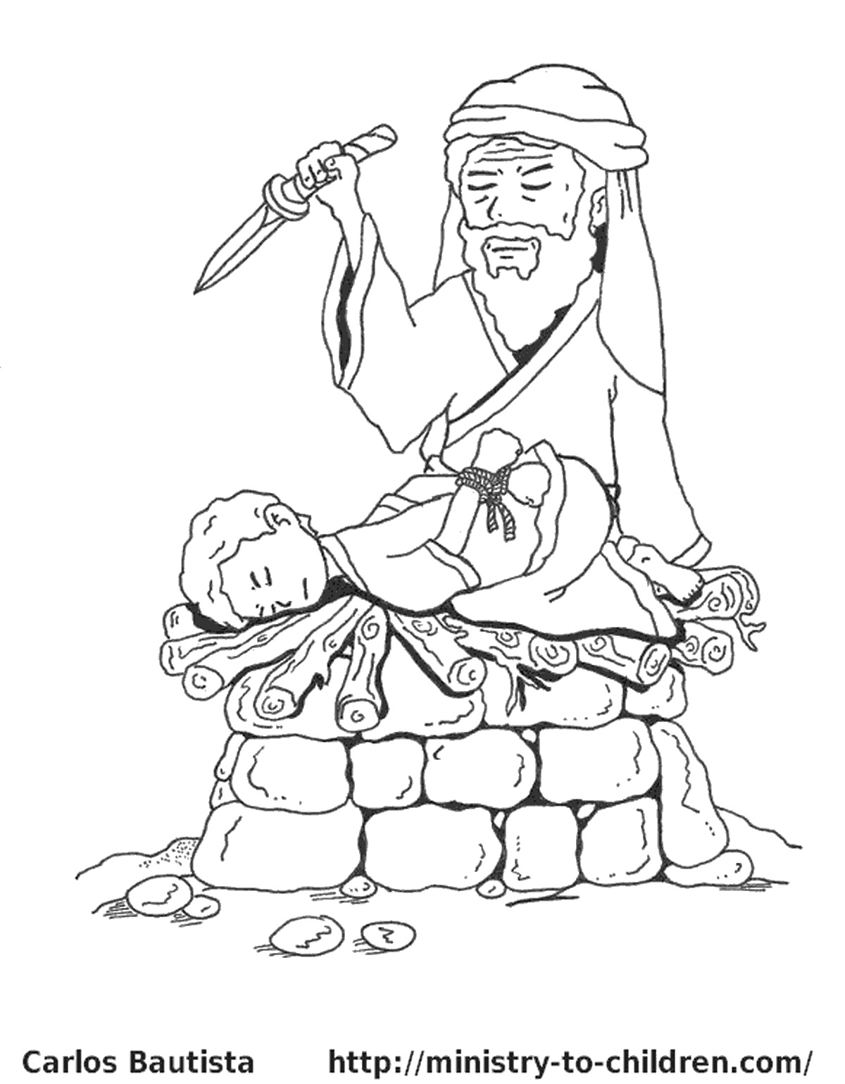 1200x1539 Portfolio Abraham And Isaac Coloring Page Did You Know That