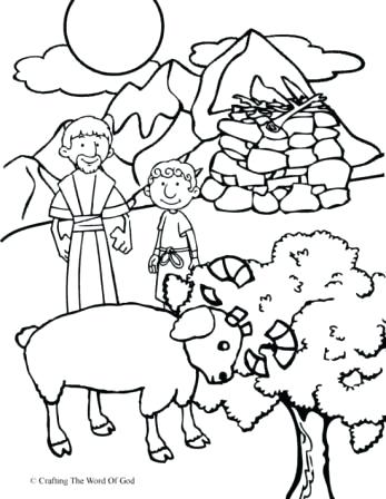 Abraham And Lot Coloring Page at GetColorings.com | Free printable ...