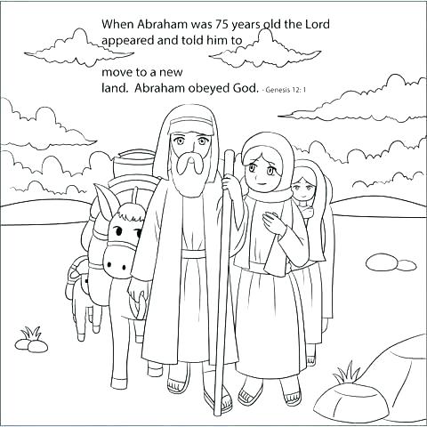 480x480 Coloring Pages Coloring Pages Abraham And Isaac Color Pages