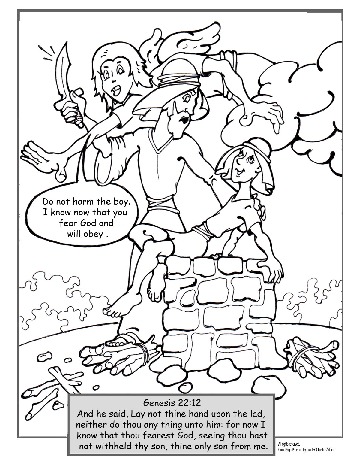 1200x1575 Wonderful Abraham And Isaac Coloring Page Sheets 71 On Images