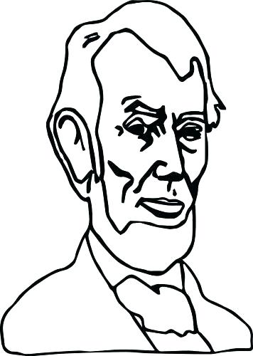 Abraham Lincoln Coloring Page at GetColorings.com | Free printable ...