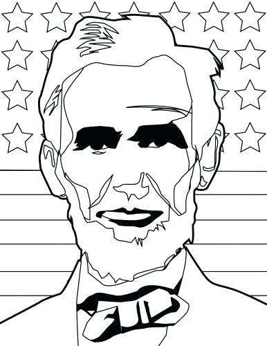 Coloring Page Abraham Lincoln Coloring Page Color Free Pages 386x500 Coloring Page Abraham Lincoln Coloring Page Color Free Pages