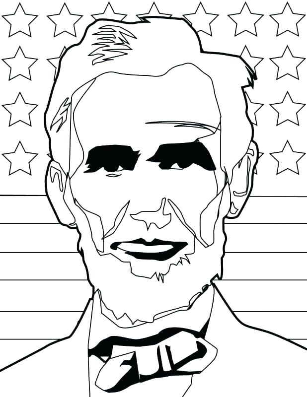 Abraham Lincoln Coloring Pages Printable at GetColorings.com | Free ...