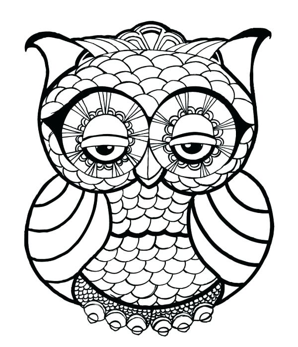 Abstract Animal Coloring Pages at GetColorings.com | Free printable ...