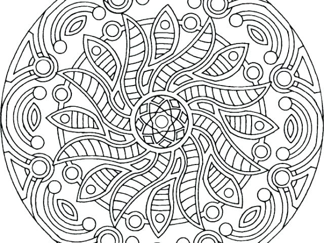640x480 Abstract Printable Coloring Pages