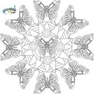 Abstract Butterfly Coloring Pages at GetColorings.com | Free printable ...