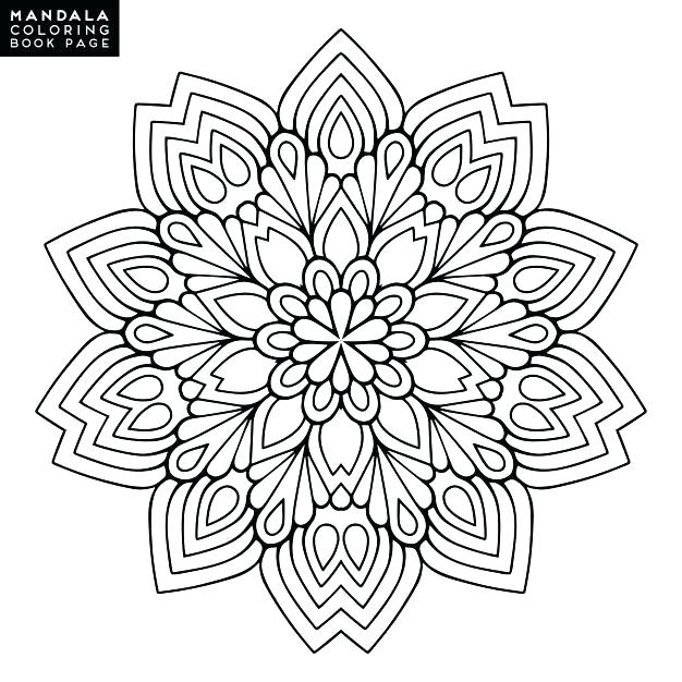 Intricate Coloring Pages Intricate Flower Coloring Pages Full Size 626x626 Intricate Coloring Pages Intricate Flower Coloring Pages Full Size