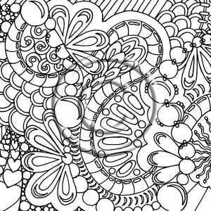 300x300 Abstract Art Coloring Pages For Adults Copy Gallery Abstract